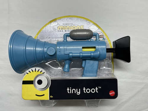 Minions Tiny Toot Small Fart Firing Blaster Toy Rise of Gru Bob Mattel - Picture 2 of 12