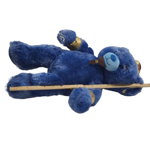 Build-A-Bear Workshop Disney Plush Alladin BAB Blue 2019 17" - Picture 16 of 17