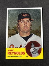 MARK REYNOLDS - 2012 Topps Heritage Chrome #d 54/1963 - Baltimore O’s #HP31