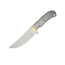 Drop Point Knife Blade Blank 4.5" Stainless Full Tang