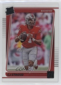 2023 Panini Chronicles Draft Picks Clearly Donruss Rated CJ Stroud #27 Rookie RC