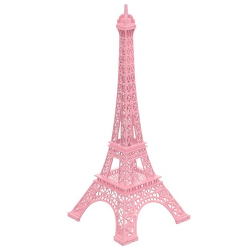 Pink Eiffel Tower Souvenir Vibrant European style Decor for Office or Home - Photo 7/12