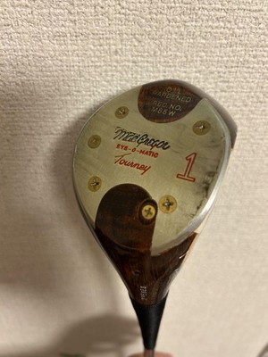 MacGregor Eye-O-Matic Tourney ドライバー 1番 MacGregor Eye-O-Matic Tourney Tommy Armour Persimmon 4 Wood