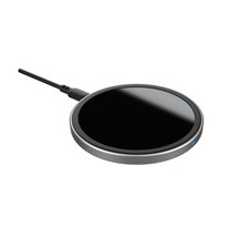 onn. 10W Wireless Charging Pad Compatible with iPhone 13/12/11/XS/X/8 Series