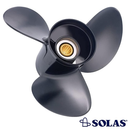 STEEL PROPELLER FITS 8-20HP YAMAHA 4 STROKE 8 SPLINE 9.9 T9.9 4-CYC. 2000-2021 - 第 2/2 張圖片