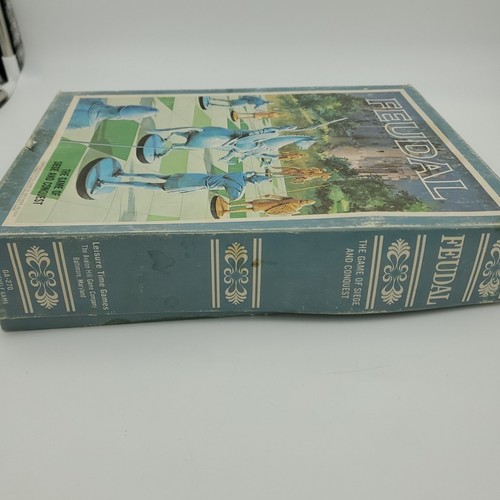 Gioco da Tavolo Feudale Vintage 1967 Il Gioco della Conquista dell'Assedio 100% Completo Roughbox - Foto 10 di 14