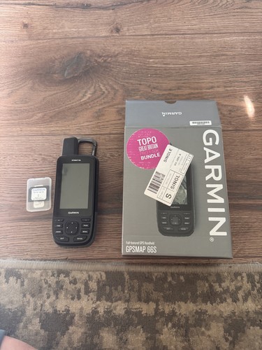 Garmin GPSMAP 66s, inkl. SD-Karte und Karten