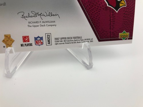 2007 ALAN BRANCH ROOKIE AUTO Upper Deck SIGNATURE RC Card MICHIGAN WOLVERINES - Picture 7 of 7