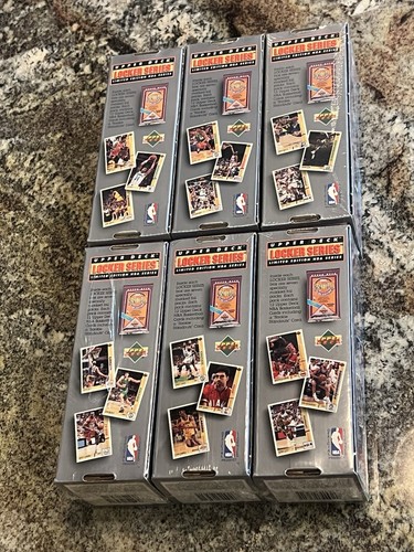 1991-92 Cubierta superior Michael Jordan Locker Serie 1 - 6 UD FÁBRICA CONJUNTO SELLADO NUEVO - Imagen 3 de 4