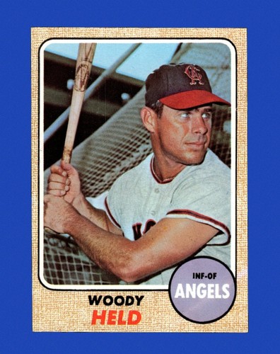 1968 Topps Set-Break #289 Woodie Held EX-EXMINT *GMCARDS*
