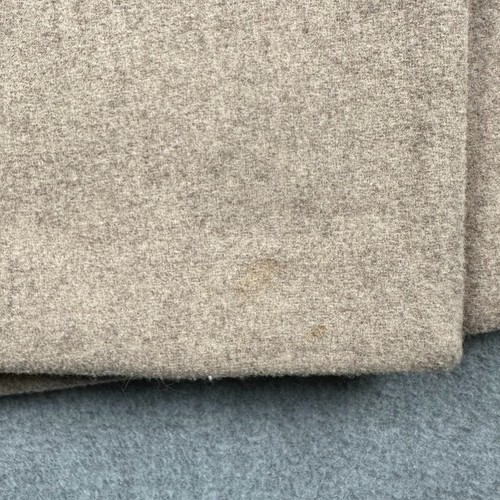 Oak + Fort Wollmischung Mantel Damen M lang creme Wickelknopf Oversized Pea Coat - Bild 7 von 9