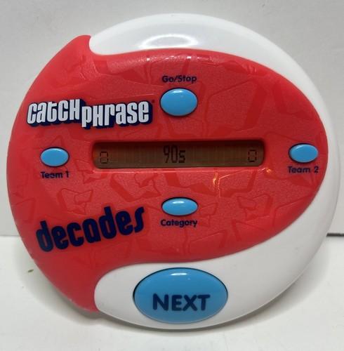 Catch Phrase Decades Electronic Handheld Game Hasbro Gaming 2013 Tested Works - Picture 4 of 4