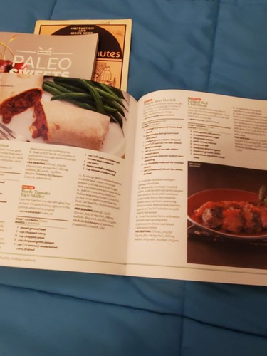 Cookbooks TOH Healthy Cooking, Paleo Sweets, Kellogg Fiber Diet,Meals in Minutes - Picture 6 of 10