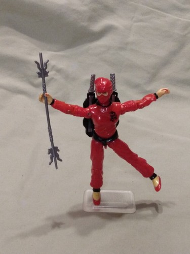 GI JOE Action Figure Jinx Complete with Red Motorcycle - Picture 2 of 4