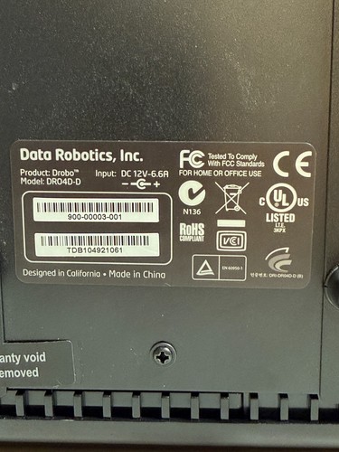 Drobo DRO4D-D DAS Storage Array 4-Drive HDD Enclosure USB 2.0 - Photo 2/9