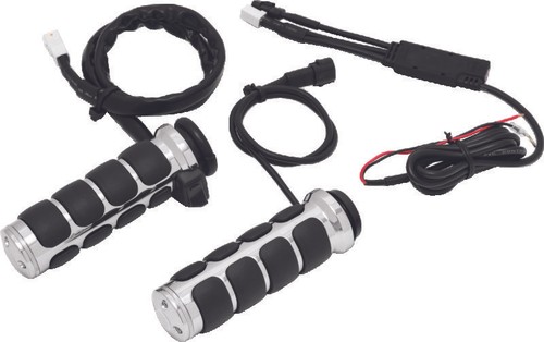 Kuryakyn Heated Fits ISO Grips Throttle-By-Wire Chrome - 第 1/7 張圖片