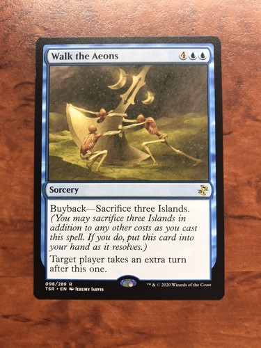 Walk the Aeons MTG Magic the Gathering Card NM Mint Time Spiral Remastered TSR