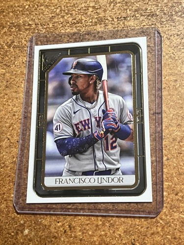 2021 Topps Gallery Baseball # 104 Francisco Lindor