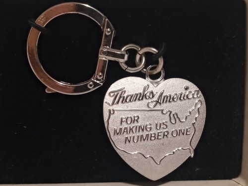 Vintage Avon Sales Representative Team Leader Thank You Heart Key Chain Gift - Picture 3 of 4