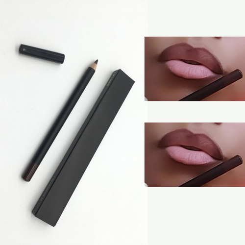 cruelty free nude pink lipgloss/matte brown lip liner combo non stick formula - Picture 5 of 7