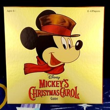 Disney Mickey's Christmas Carol Holiday Game de Funko 2-4 jugadores mayores de 4 años ¡NUEVO!