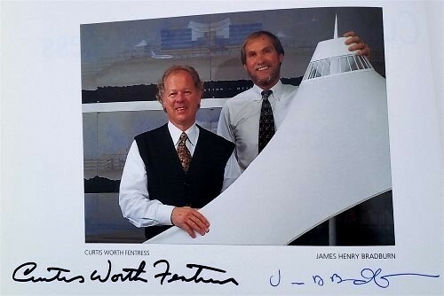 CURTIS WORTH FENTRESS DENVER ARCHITECT ARCHITECTURE SIGNED BY FENTRESS BRADBURN - Picture 2 of 3