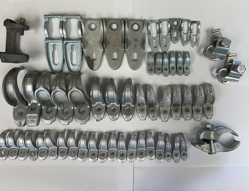 Mixed Rigid Straps, 1H Straps, Parrallel Clamps Lot of 55 - New    6871 - Picture 1 of 13