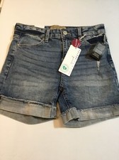 Celebrity Pink Girls Soft Stretchy Jean Shorts NWT Size 14
