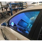 55%VLT Chameleon Window Film Car Side Solar Tint Nano Ceramic Sticker Adhesive