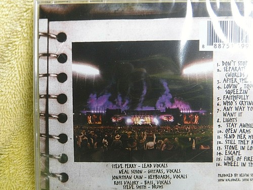 NEW/SEALED CD! CLASSIC ROCK, JOURNEY GREATEST HITS LIVE! 16 SONGS! 1998/2014! - Imagen 6 de 7