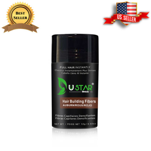 USTAR Keratin Hair Building Fibers One Bottle 12g/0.42oz 9 Colors available - Picture 17 of 21