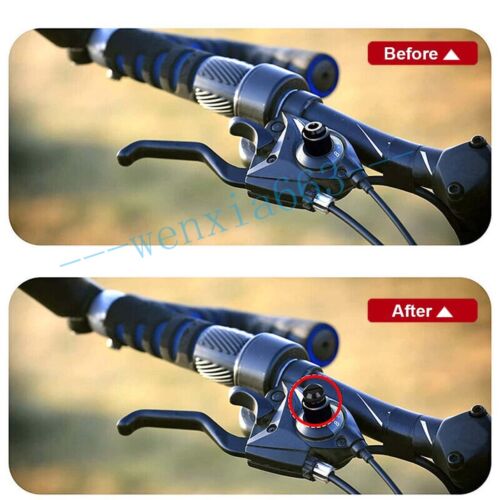 Pair Motorcycle Motorbike Mirror Blanking Plugs M10 Screws Bolts Caps Right-hand - Picture 4 of 4