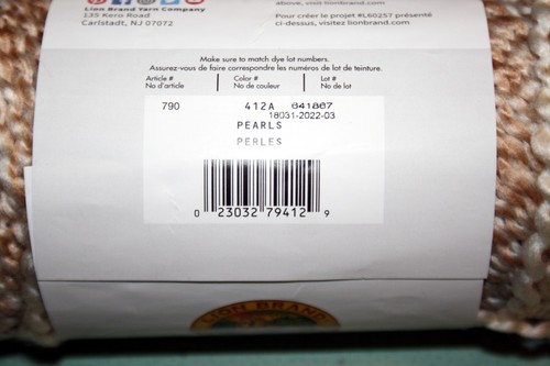 Lote de perlas 412A de hilo casero marca León 641867 - 2 madejas - nuevas - Imagen 4 de 4