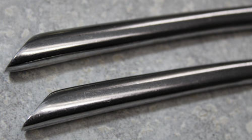 Towle Wave Stainless Living Collection Angled Flatware 2 up to 14 DINNER KNIVES - Picture 3 of 4