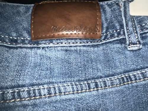 Maurices Womens Bootcut Jeans 16 36X30 Blue Stretch Denim - Picture 9 of 11