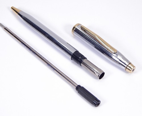 Cross Century Chrome & Gold Trim Ballpoint Pen - Irland - Picture 11 of 11