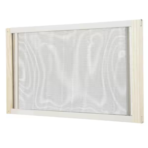 W B Marvin 37 in. x 10 in. Grey Aluminum Adjustable Window Screen - Picture 12 of 12