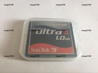 sandisk  1GB  Ultra II  CF Memory CARD compact flash card SDCFH