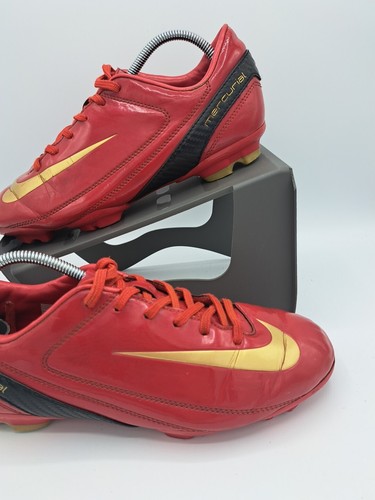 Botas de fútbol Nike Mercurial Veloci V FG 2008 Reino Unido 5,5 rojas vintage 317740-671 - Imagen 3 de 18