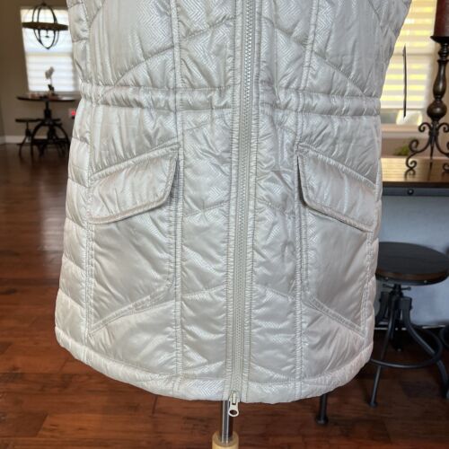 NWT Style & Co Woman Puffer Vest Plus Size 0X Jacket Pure Cashmere Hooded Hood - Picture 4 of 22