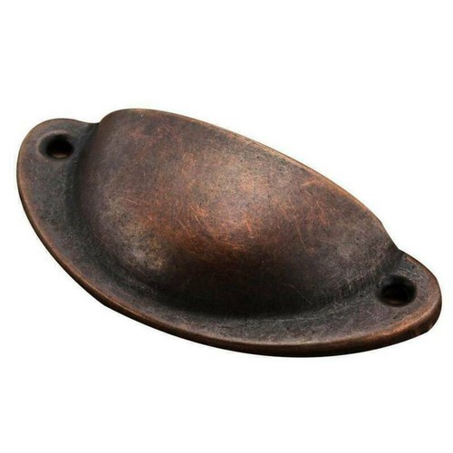 6x/12x Antike Möbelknöpfe Schrank Muschelgriffe Schubladen Retro Vintage Griff , - Bild 7 von 16