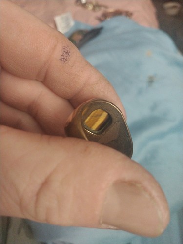Vintage ARAM COVE 2.0 12k Gold Ring - Picture 6 of 6