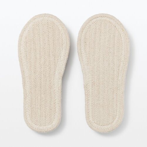 MUJI Cotton Room Open Toes Sandals Slippers USA Stock sizes M/L/XL : Mustard - Picture 3 of 8