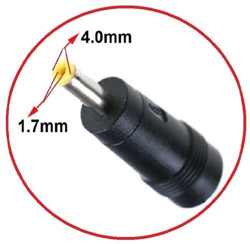 2-Pack DC Power 5.5x2.1mm Female Jack to 4.0x1.7mm Male Plug Converters (G) - Picture 7 of 8