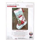 Dimensions Counted Cross Stitch Kit 16" Long-Holiday Farm Stocking (14 Count)