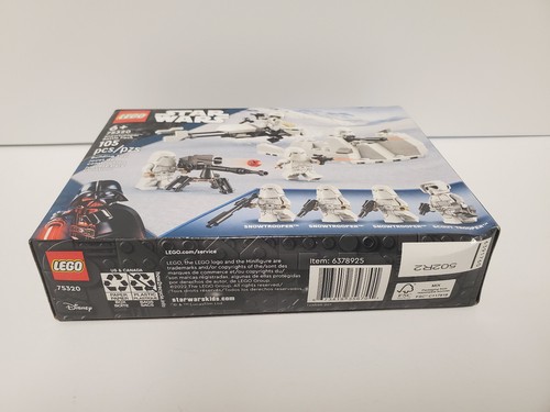 LEGO 75320 STAR WARS Snowtrooper Battle Pack SIGILLATO NUOVO SCATOLA DANNI - Foto 4 di 5