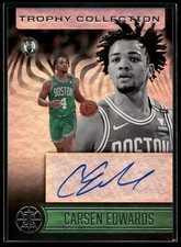 2020-21 Illusions Carsen Edwards TROPHY COLLECTION SIGNATURES Celtics #TC-CED 🔥