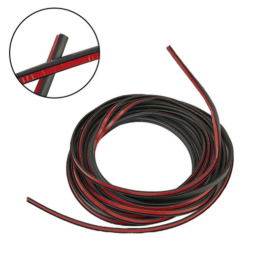 Bumper Sealing Strip Lip Side Skirt EPDM Vehicle Front Rear Bumper 5 Meter - Picture 11 of 12