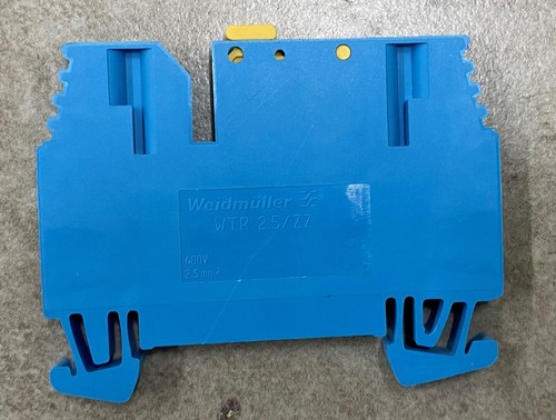 WEIDMULLER WTR 2.5/ZZ BL 1039980000  300V 10A 26 to 12 AWG Terminal Block 100 Pc - Picture 2 of 10