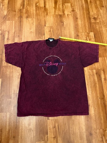 Vintage 1996 Walt Disney World Epcot Magic Kingdom Mickey Mouse Men T Shirt L/XL - Picture 5 of 13